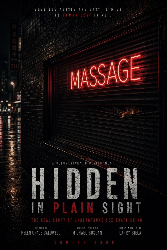 Hidden in Plain Sight concept poster