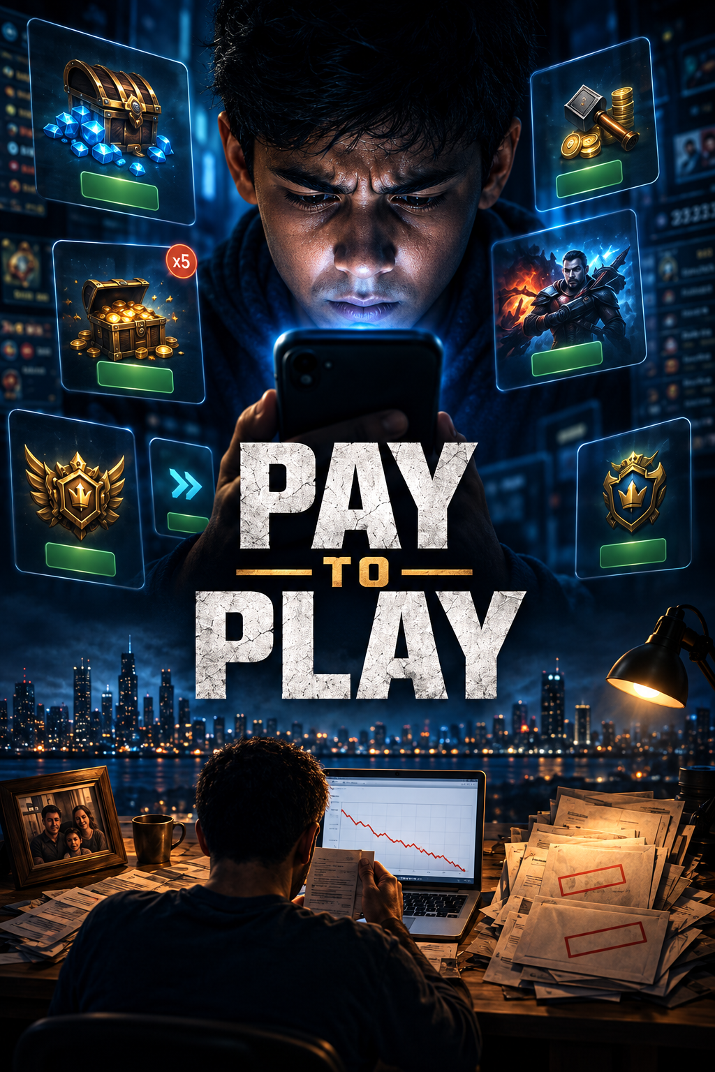 Pay to Play concept poster